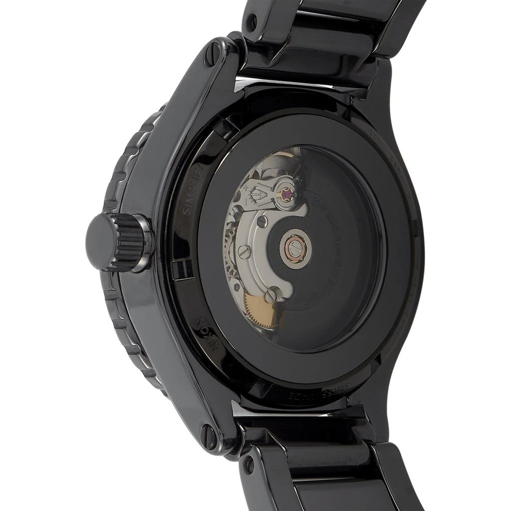 Nixon Ceramic Automatic 42 mm All Black Ceramic Watch A148 001 2