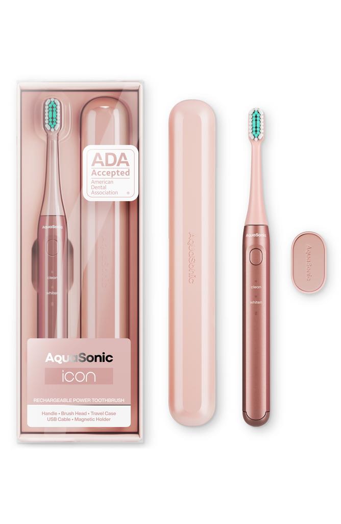 AquaSonic Icon Rechargeable Power Toothbrush