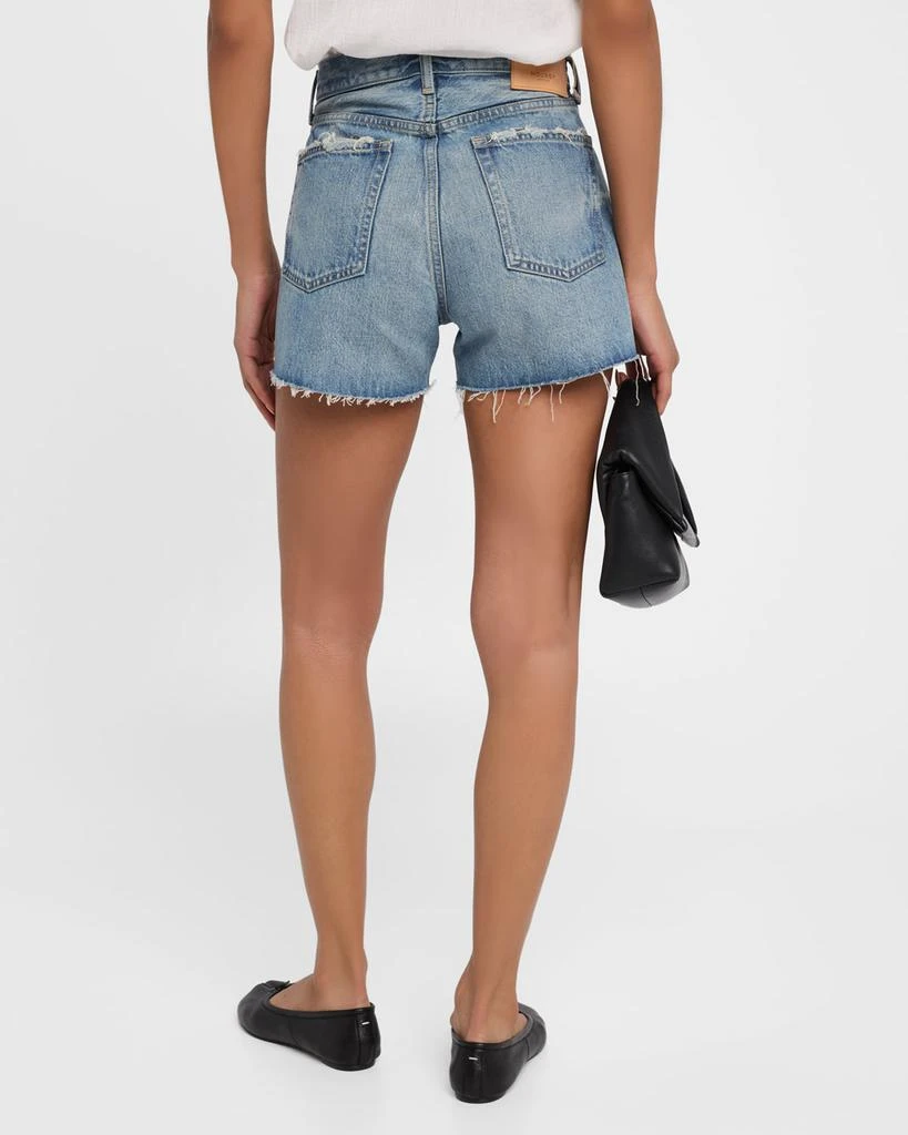 MOUSSY VINTAGE Bayville Cut-Off Denim Shorts 3