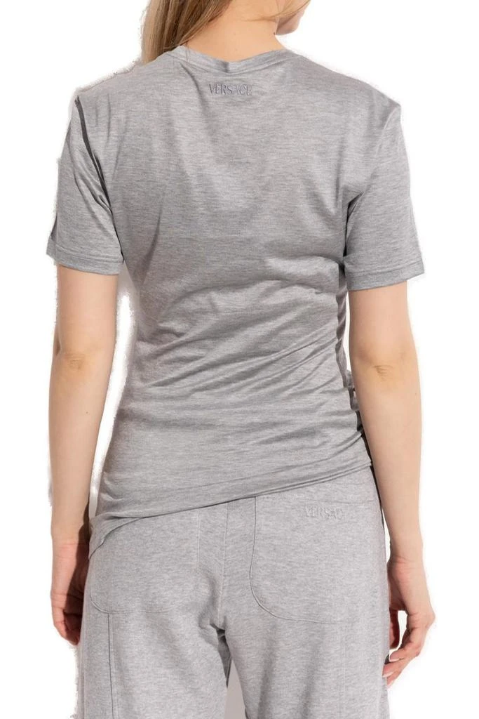 Versace Versace Safety Pin Detailed Short-Sleeved Top 3