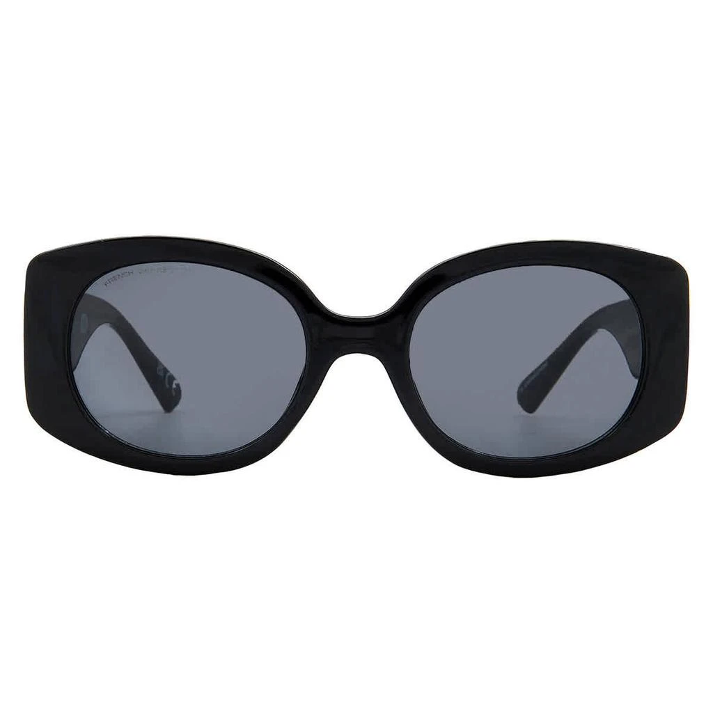 Shop FC 23 25 BLK Smoke Oval Ladies Sunglasses 10266448.COM  display picture 2