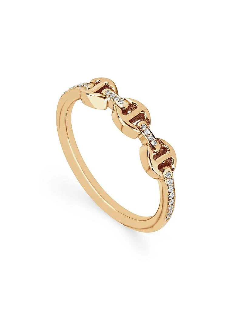 Hoorsenbuhs Micro Makers Dame 18K Yellow Gold &amp; Diamond Eternity Ring 2