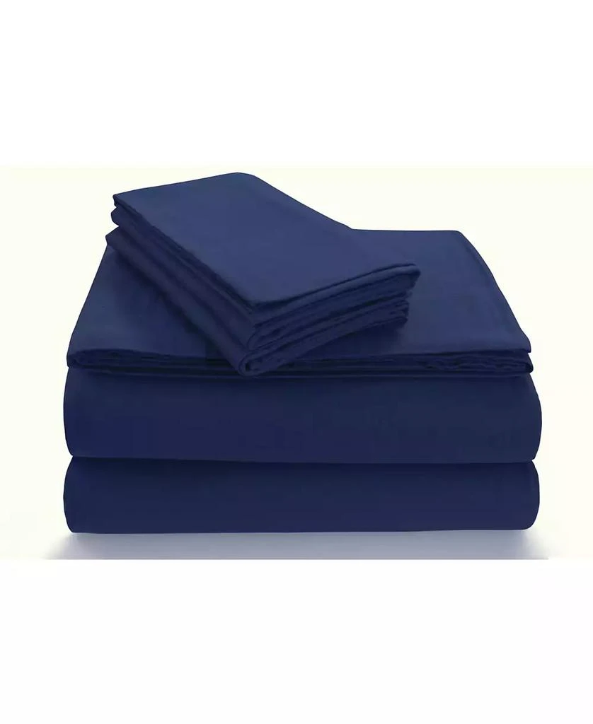 Tribeca Living Flannel Extra Deep Pocket Sheet Set, Twin 2