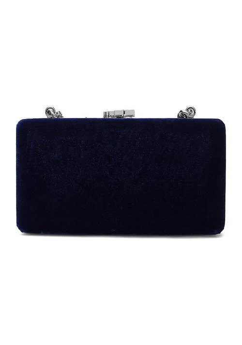 Ralph Lauren Pavé Logo Velvet Small Franki Clutch 3