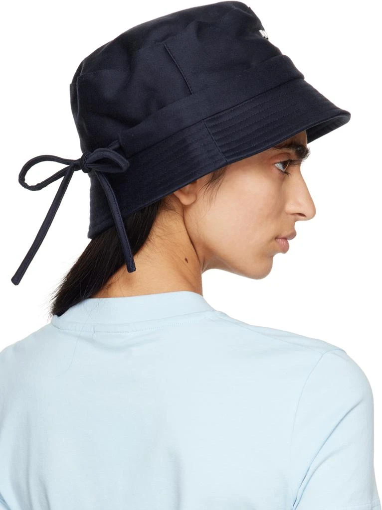 Jacquemus Navy 'Le bob Gadjo' Bucket Hat 3