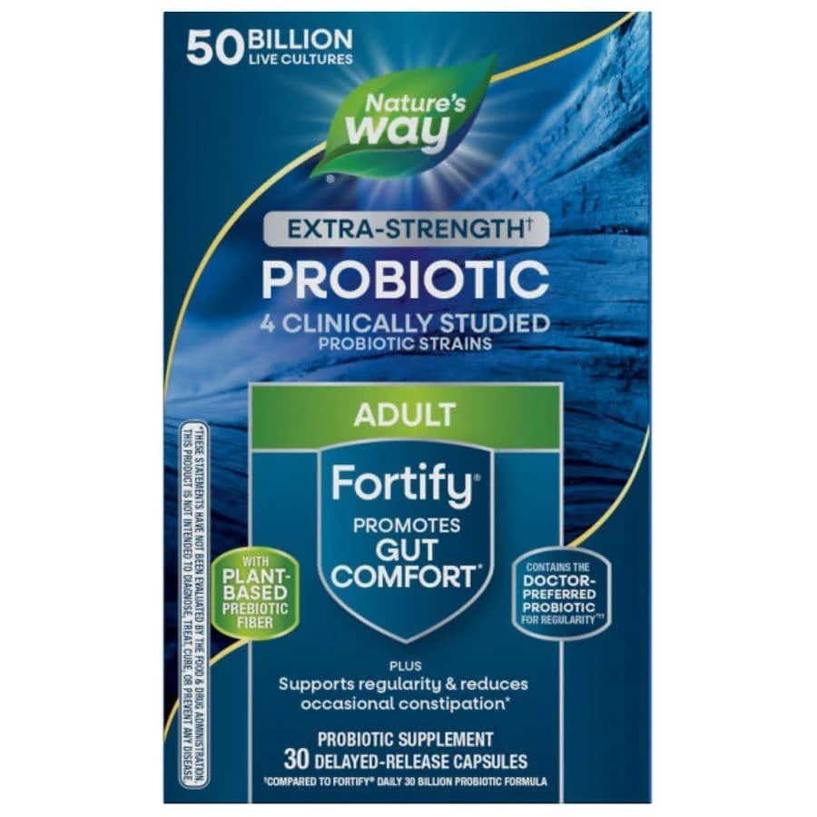 Nature's Way Fortify Daily 50 Billion Vegetarian Capsules 3
