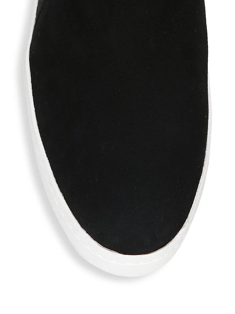 Vince Warren Slip-On Platform Suede Sneakers 4