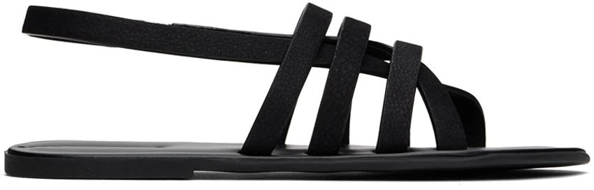 The Row Black Line Sandals 1