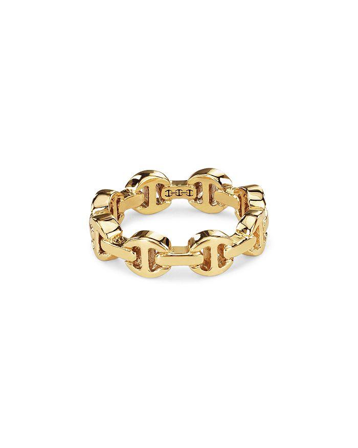 Hoorsenbuhs 18K Yellow Gold Heritage Chain Link Ring
