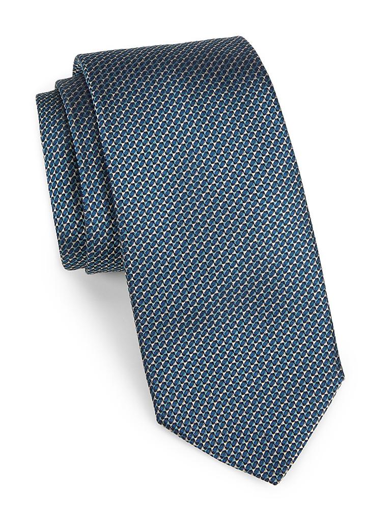 Canali Neat Silk Tie