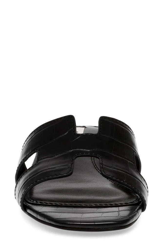 Steven New York Hutchy Croc Embossed Sandal 3