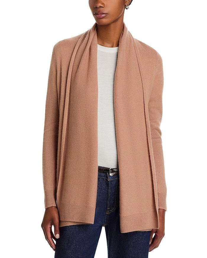 Bloomingdale's 100% Cashmere Open-Front Cardigan - Exclusive
