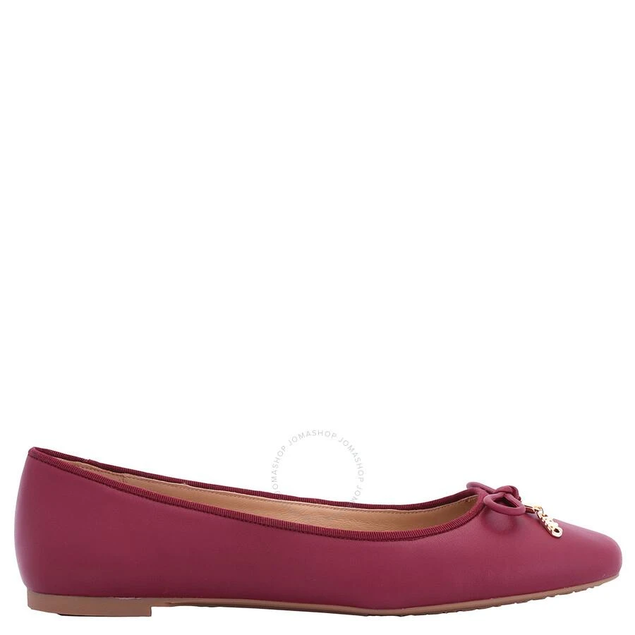 Michael Kors Nori Ballet Flats In Mulberry 1