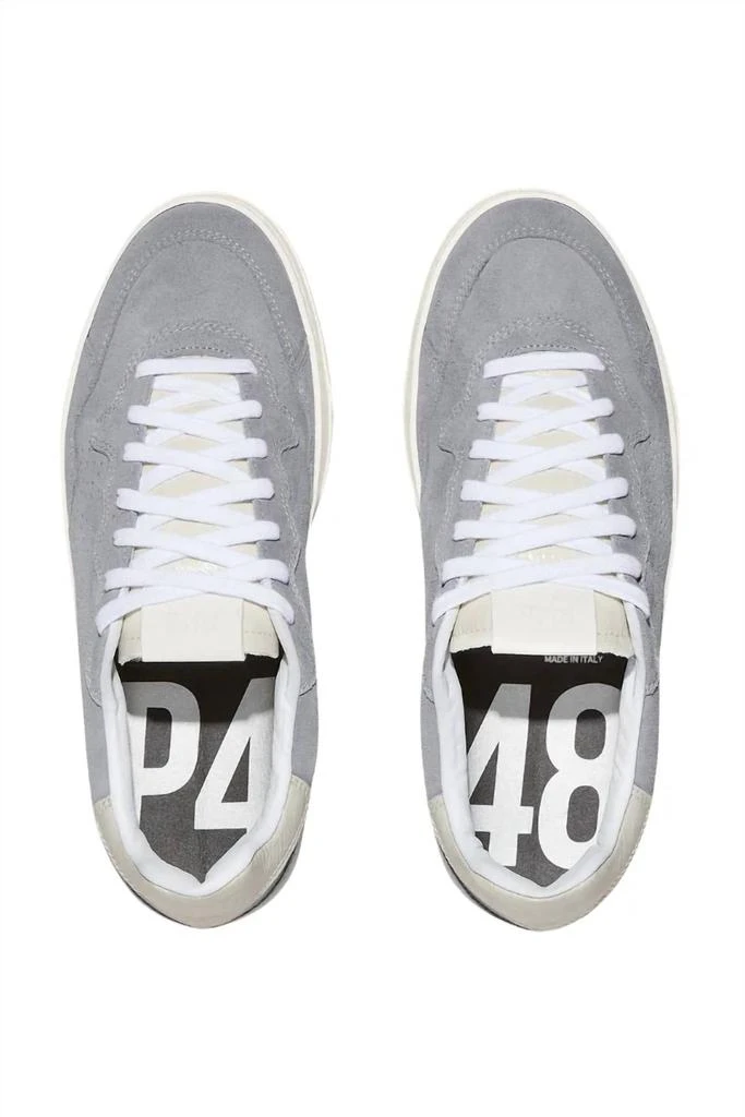 P448 Men's Bali Lead Sneaker In Light Grey 2