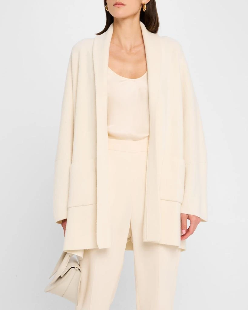 Sablyn Oversized Wool-Cashmere Cardigan 4