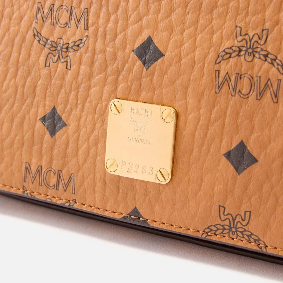 MCM MCM Aren VI Leather Crossbody Bag 4