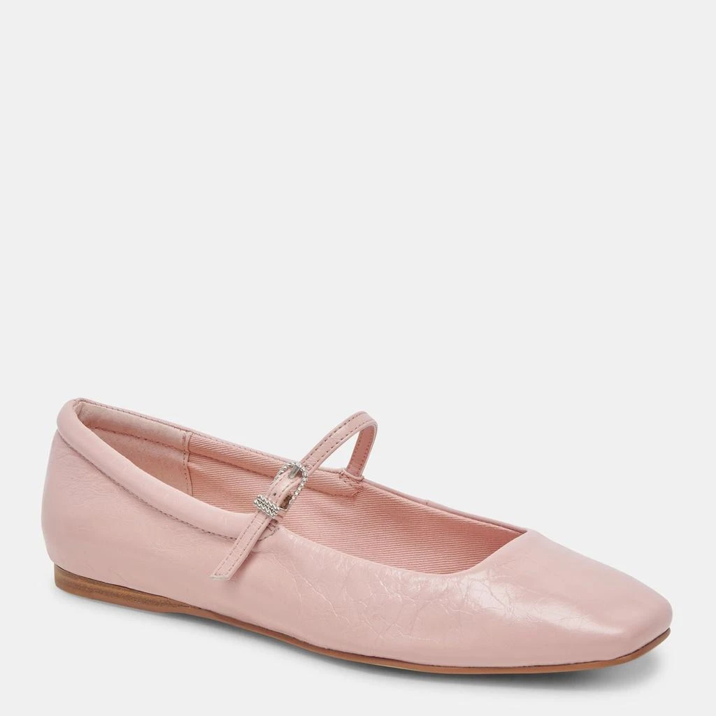 Dolce Vita Reyes Ballet Flats Pink Crinkle Patent 3
