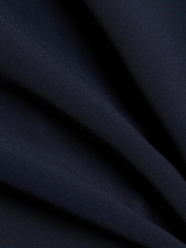 Amsale Draped Crêpe Cocktail Dress 7