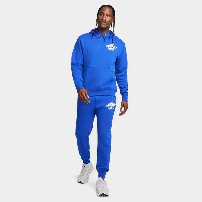 NIKE Men's Nike Sportswear Club Victory Graphic Hoodie 3