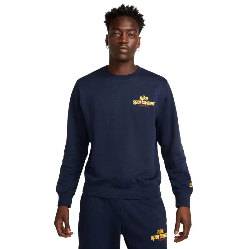 NIKE Nike NSW Club BB Crew GFX Men's Hoodies BeyondStyle