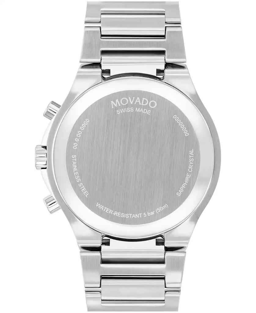 Movado Men's SE Swiss Quartz Chrono Stainless Steel Two-Tone Yellow PVD Watch 42mm