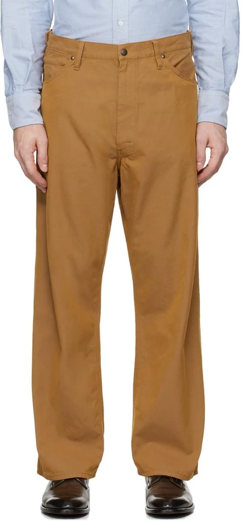 BEAMS PLUS Tan Painter Trousers 1
