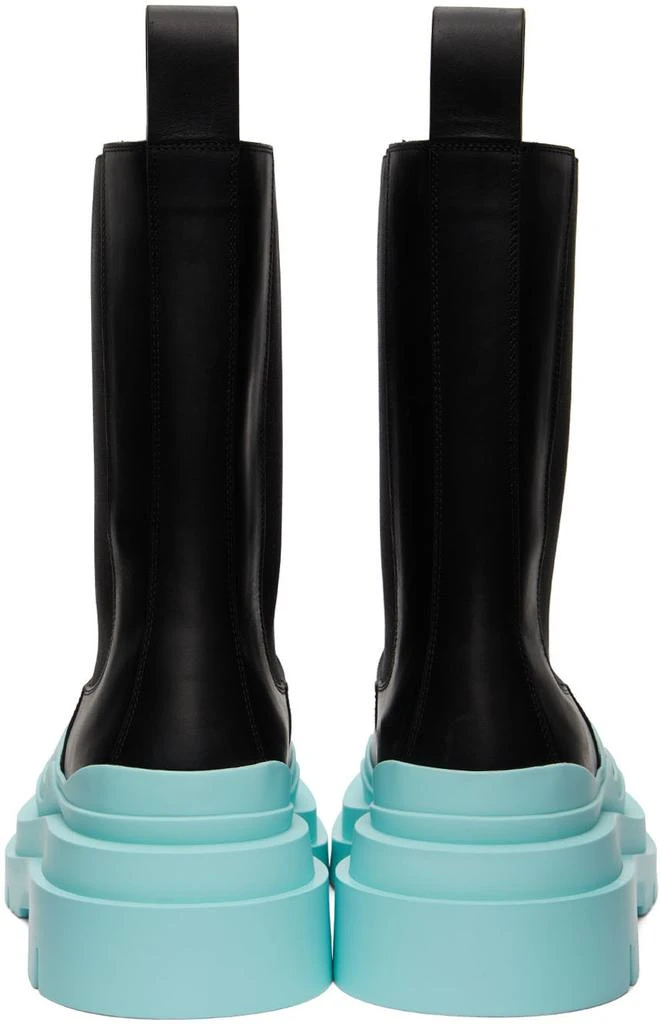 Bottega Veneta Black Tire Chelsea Boots 2