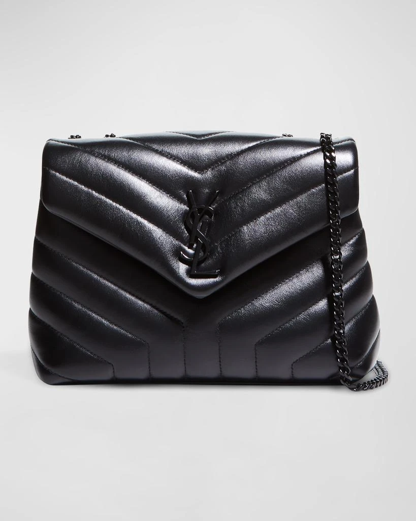 Yves Saint Laurent Loulou Small YSL Shoulder Bag in Quilted Leather 1