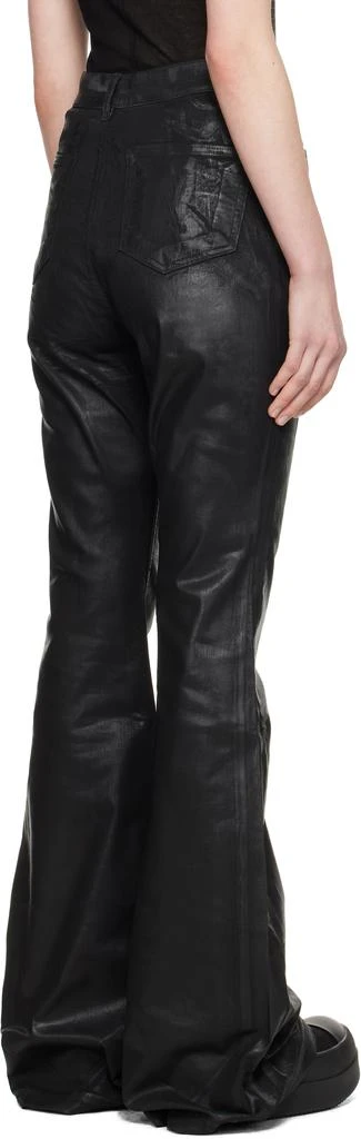 Rick Owens Black Hollywood Bolan Bootcut Jeans 3