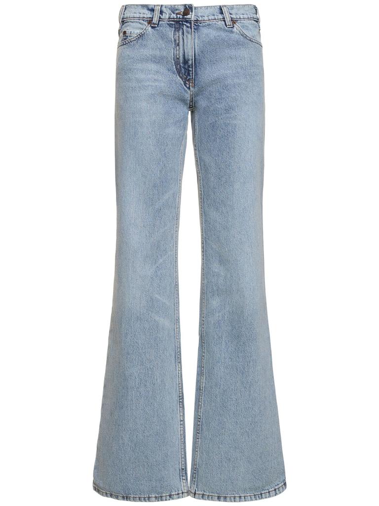 MAGDA BUTRYM Mid Rise Denim Flared Jeans