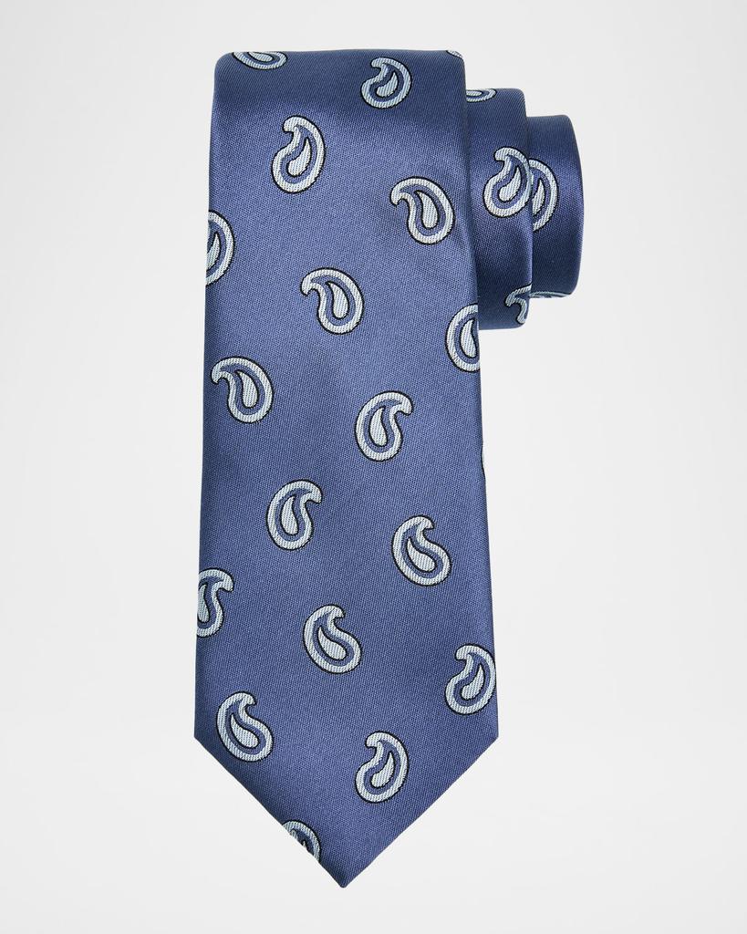 Giorgio Armani Men's Jumbo Paisley Silk Tie
