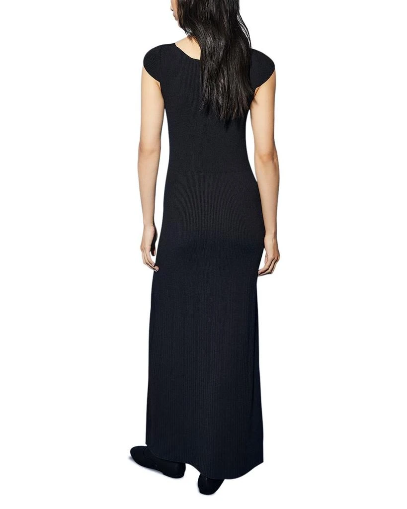 MAX&Co Ribbed Cut Out Maxi Dress 3