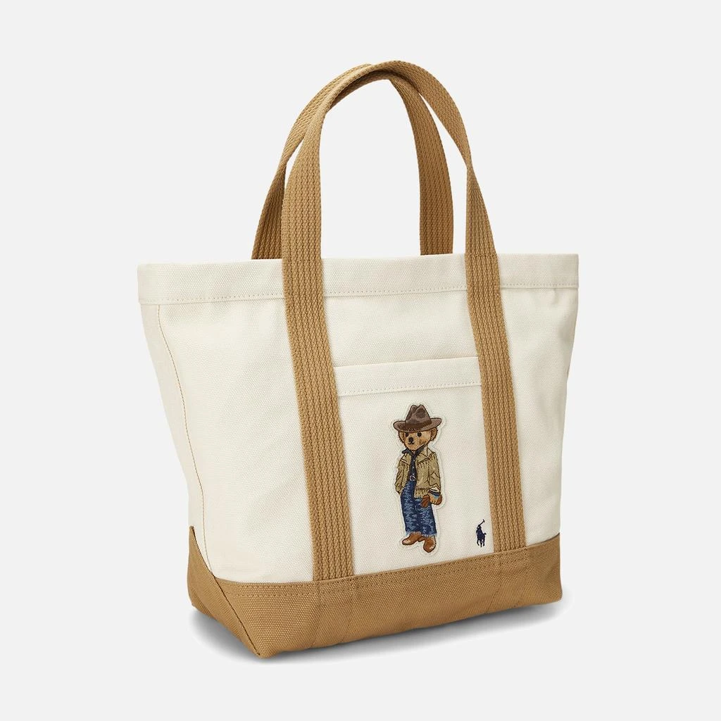 undefined Polo Ralph Lauren Bear Small Canvas Tote Bag 3