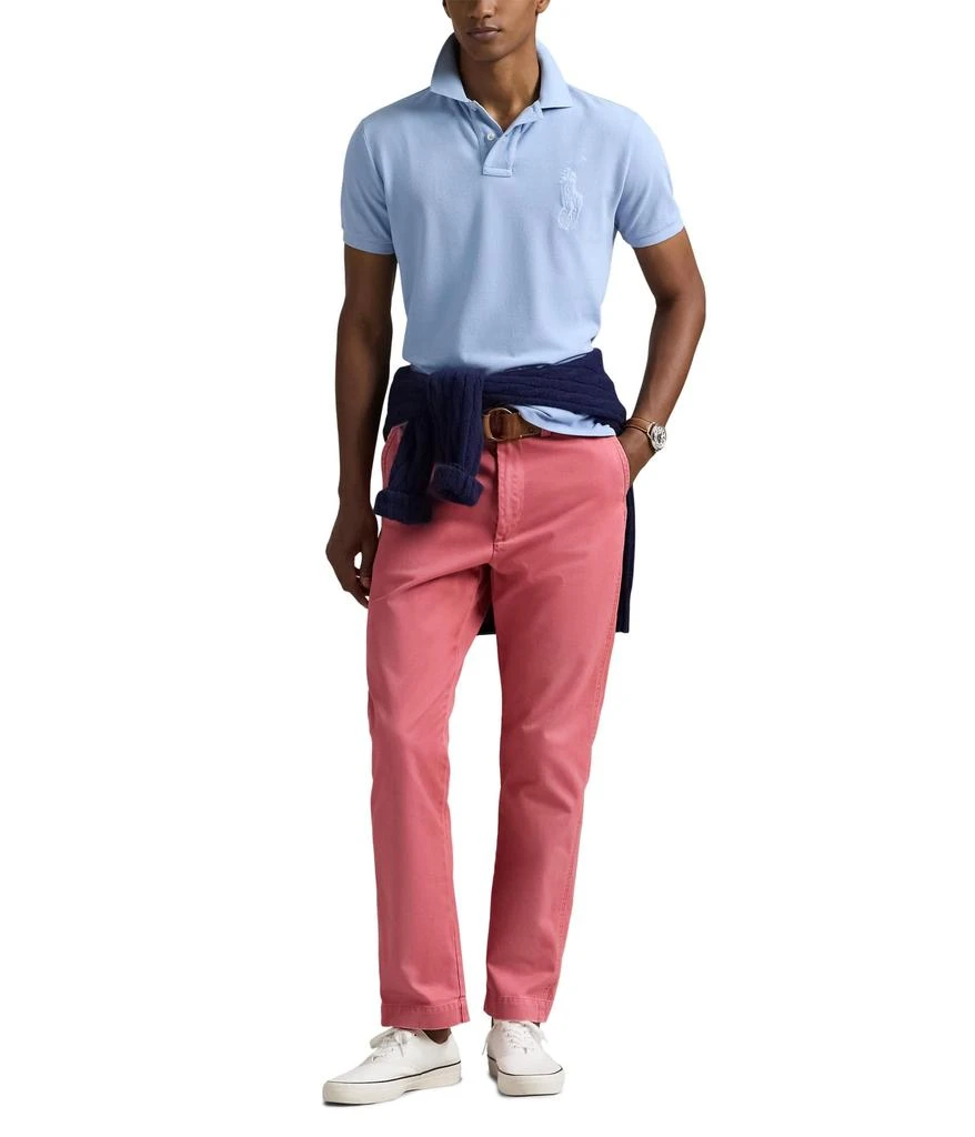 Ralph Lauren Custom Slim Fit Big Pony Mesh Polo Shirt 4