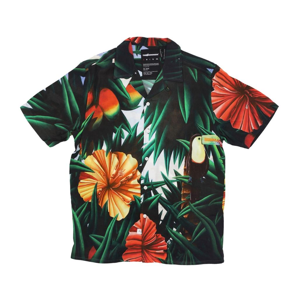 The Hundreds Blooming Woven Forest Men's Short Sleeve Shirt