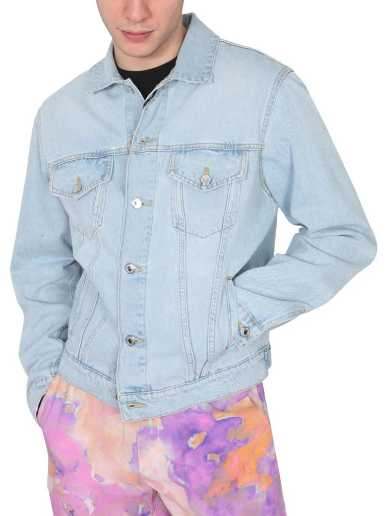 MSGM MSGM Logo Patch Denim Jacket 4