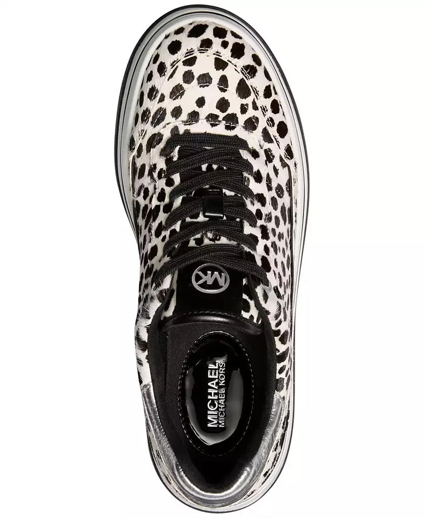 Michael Kors Women's Hayes Empire Logo Lace-Up Platform Sneakers 4