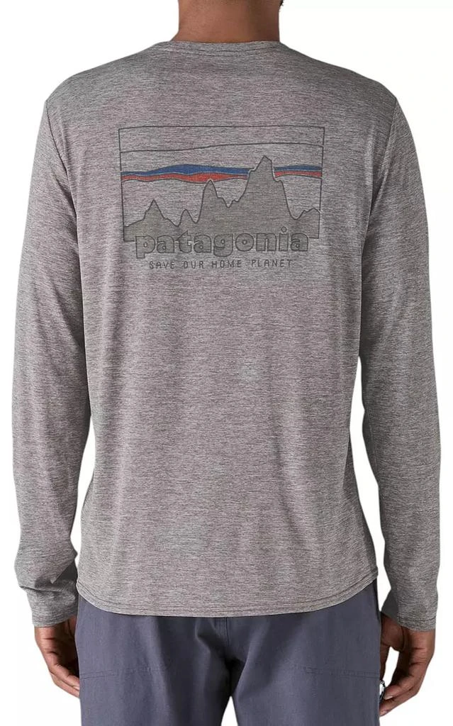Patagonia Patagonia Men's Capilene Cool Daily Graphic Long Sleeve Shirt 3