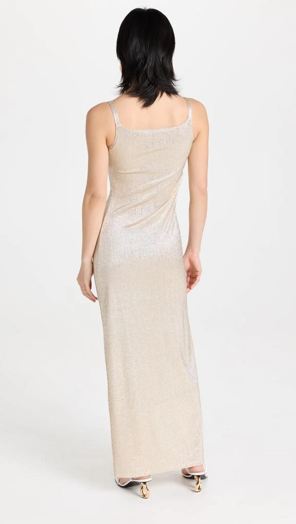 Paco Rabanne Gold Long Dress 2