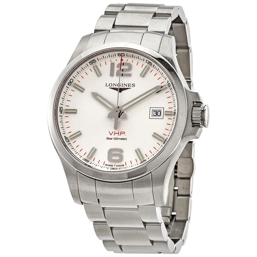 Longines Longines Conquest V.H.P. Quartz Silver Dial Men's Watch L3.726.4.76.6