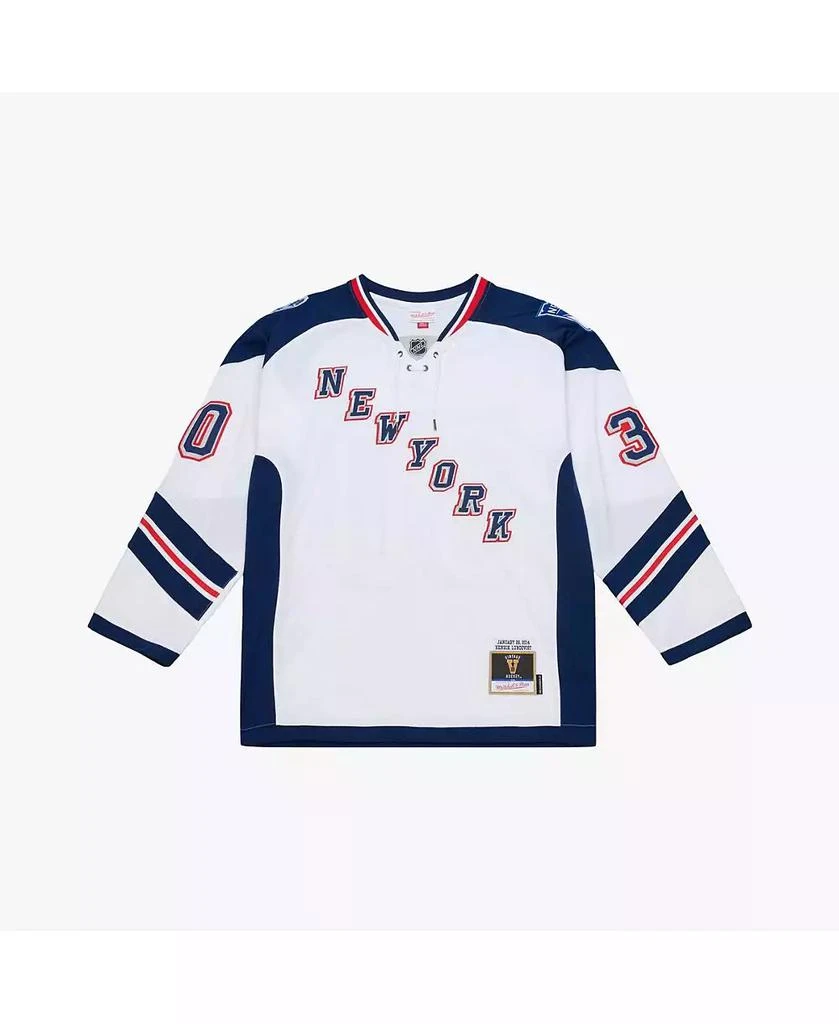 Mitchell
Ness Men
s Henrik Lundqvist White New York Rangers 2014 NHL Stadium Series Power Play Jersey