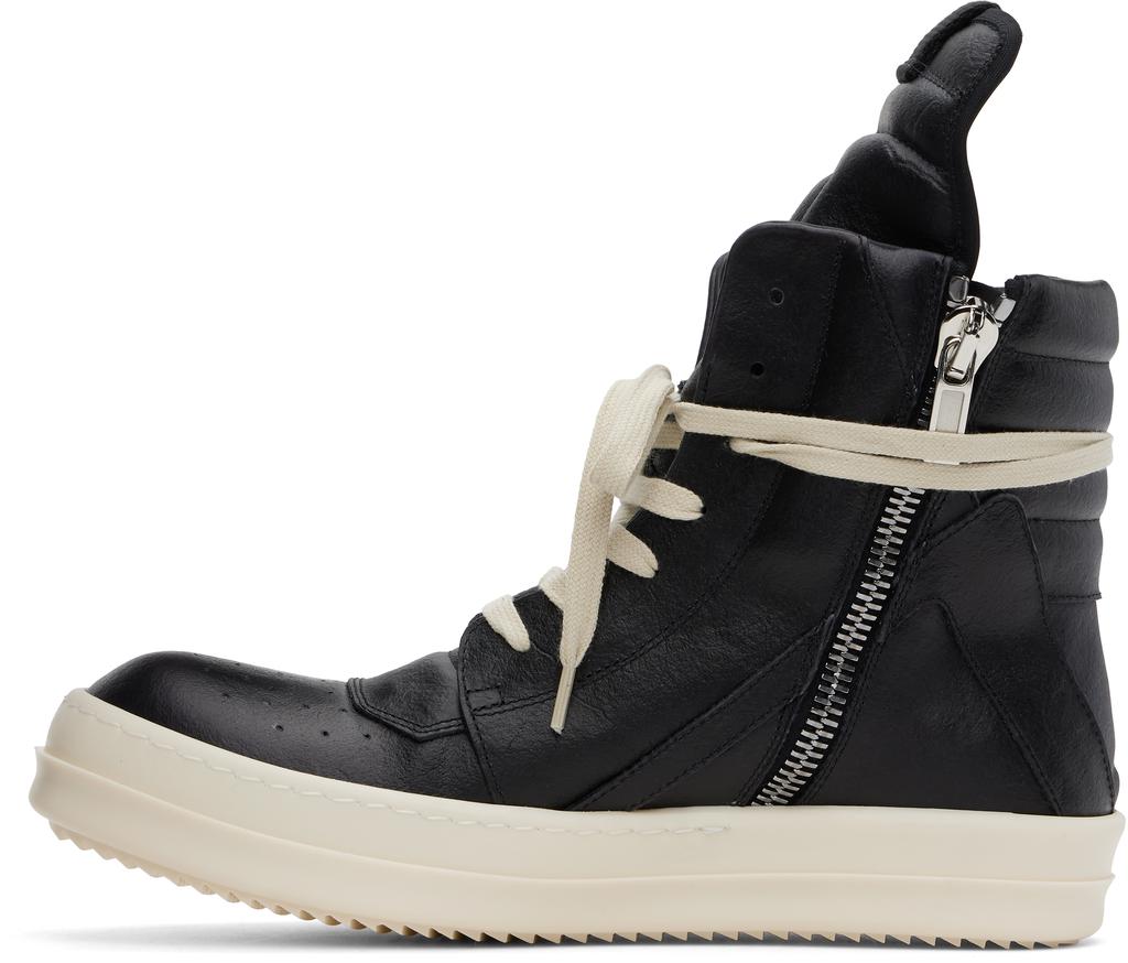 Rick Owens Black Hollywood Geobasket Sneakers - Casual Shoes