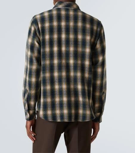 God's True Cashmere Tartan cashmere shirt 4