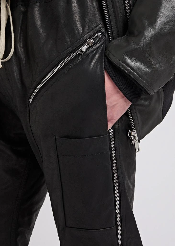 Rick Owens Headon leather sweatpants 5