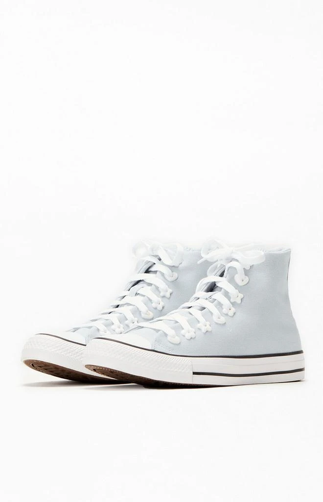 Converse Women's Blue Chuck Taylor All Star Flower Eyelet High Top Sneakers 2