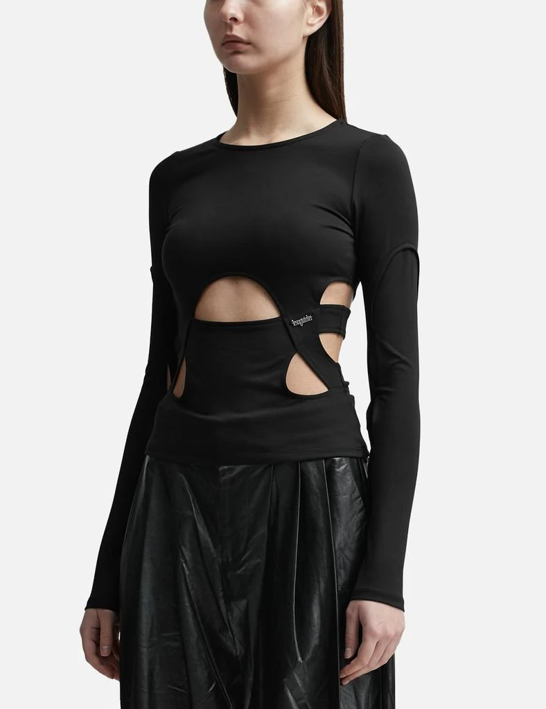 Lesugiatelier CUT-OUT T-SHIRT 2