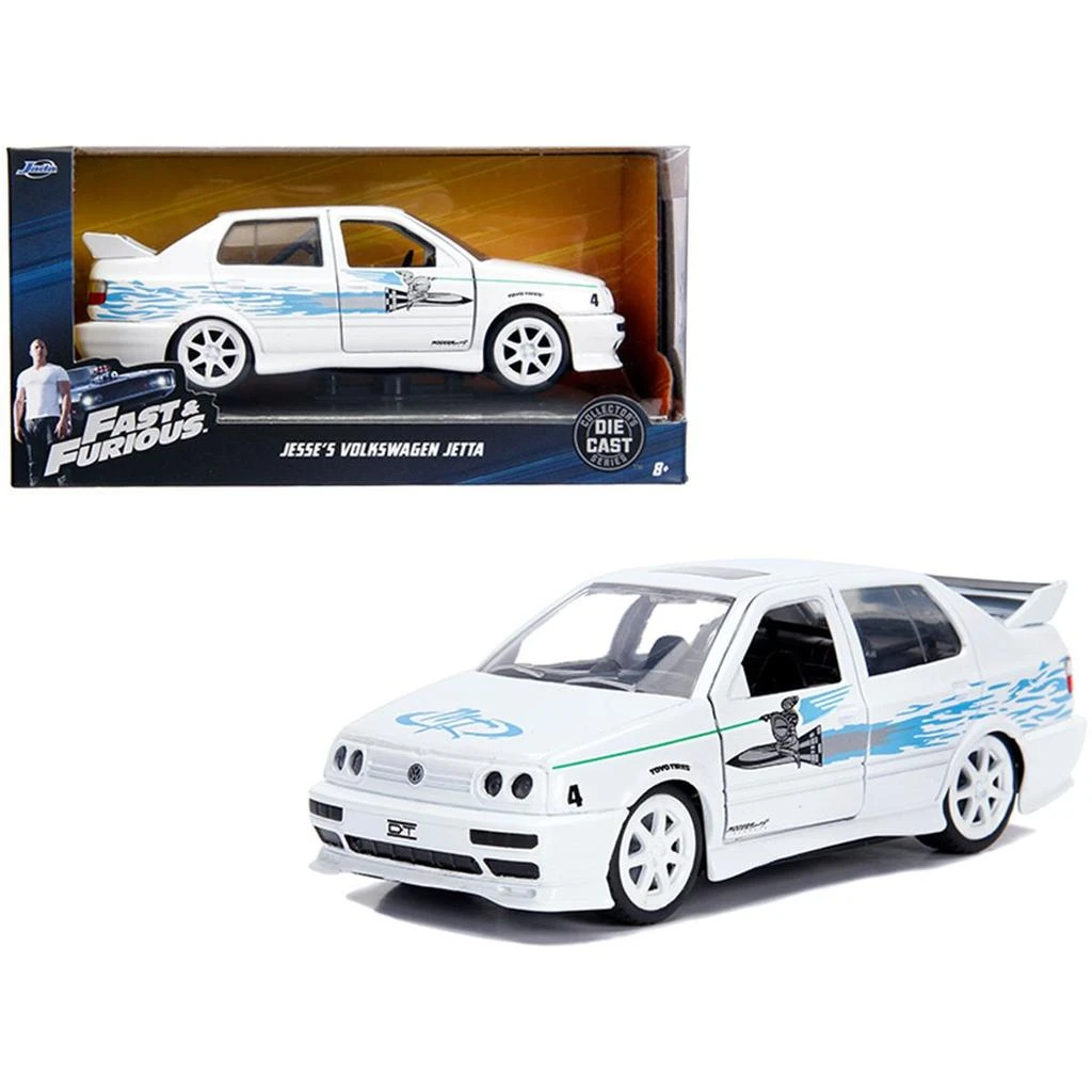 Jada Toys Jada  Jesses Volkswagen Jetta White Fast & Furious Movie 1-32 Diecast Model Car 1