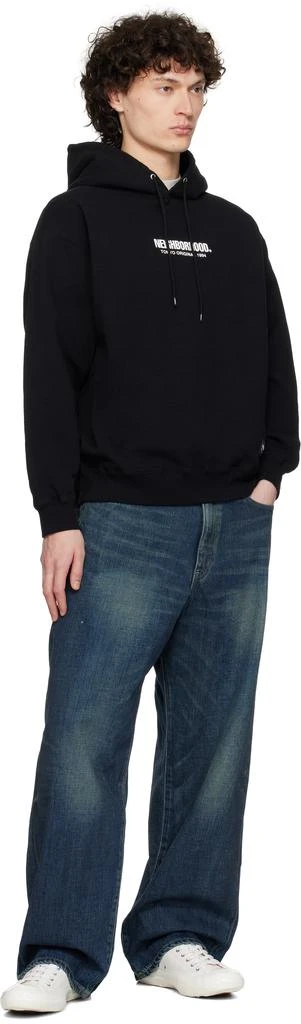 NEIGHBORHOOD Blue Washed Denim DP Wide Jeans 4