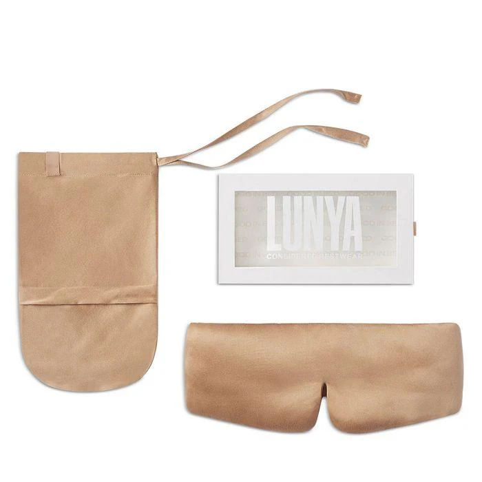 Lunya Weighted Silk Sleep Mask 1