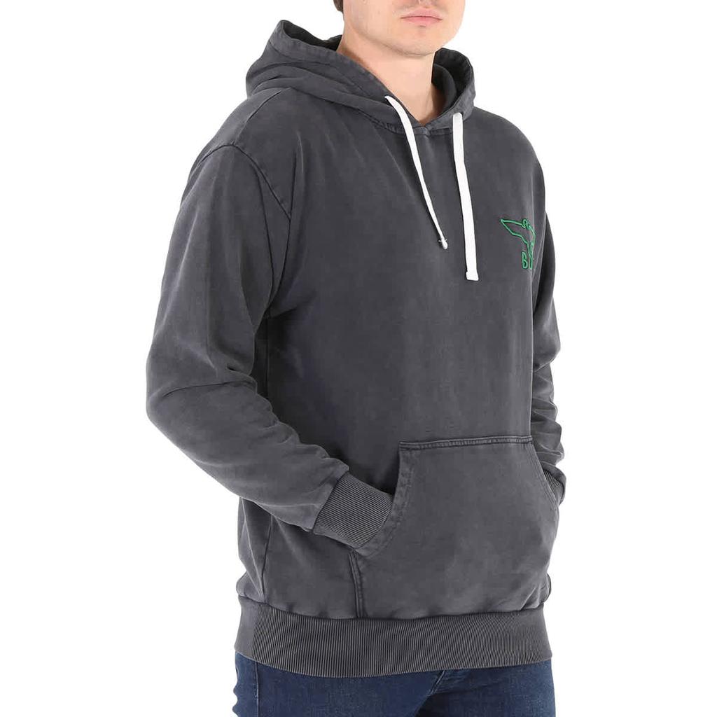 BOY LONDON Black Boy 3D Embroidered Hoodie